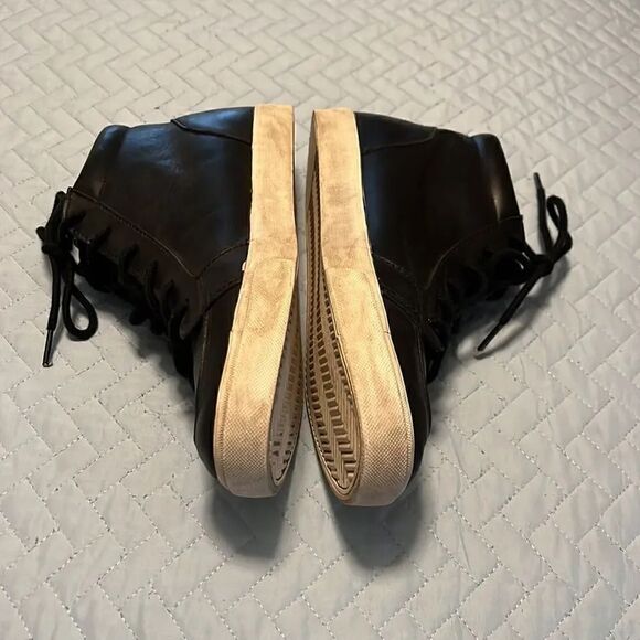 Lauren Ralph Lauren leather high tops. Size 7.5 - Picture 2 of 8